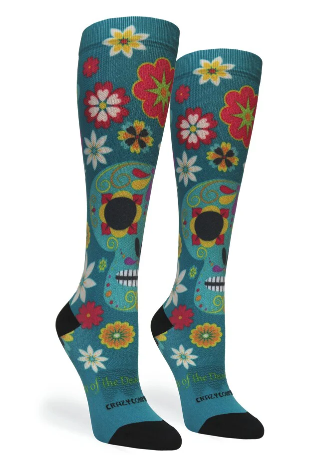 Calavera Teal - (Standard & Extra Wide) - Image 3