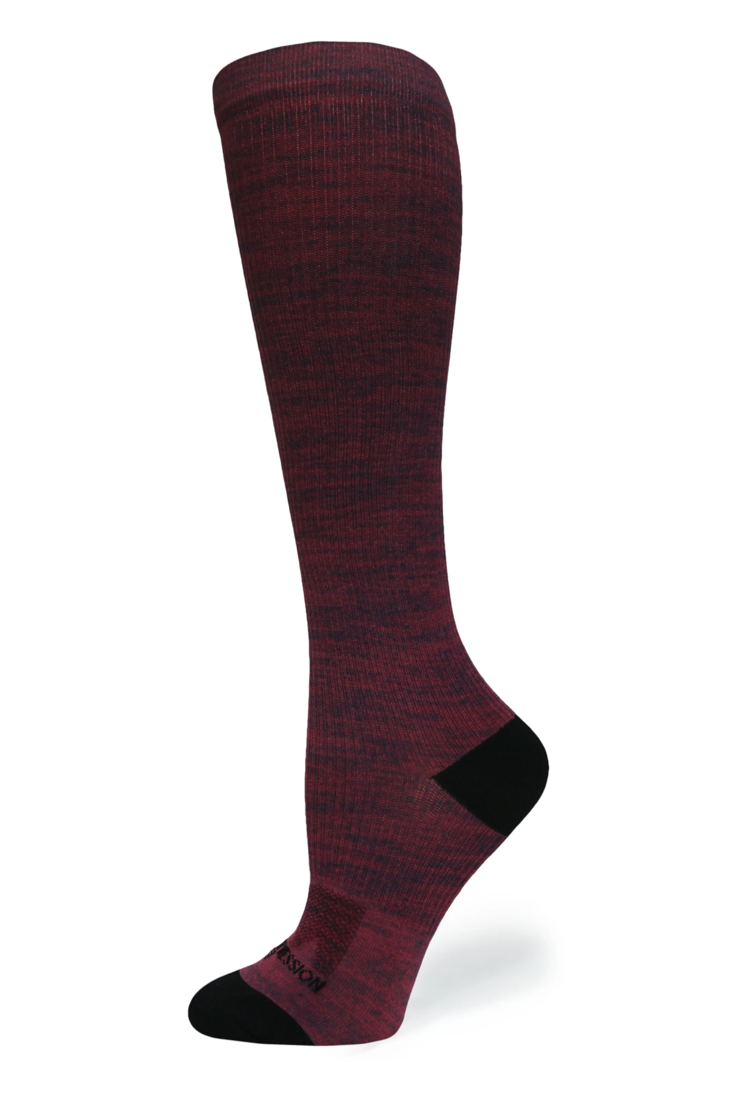 Maroon Heather - (Standard & Extra Wide) - Image 7