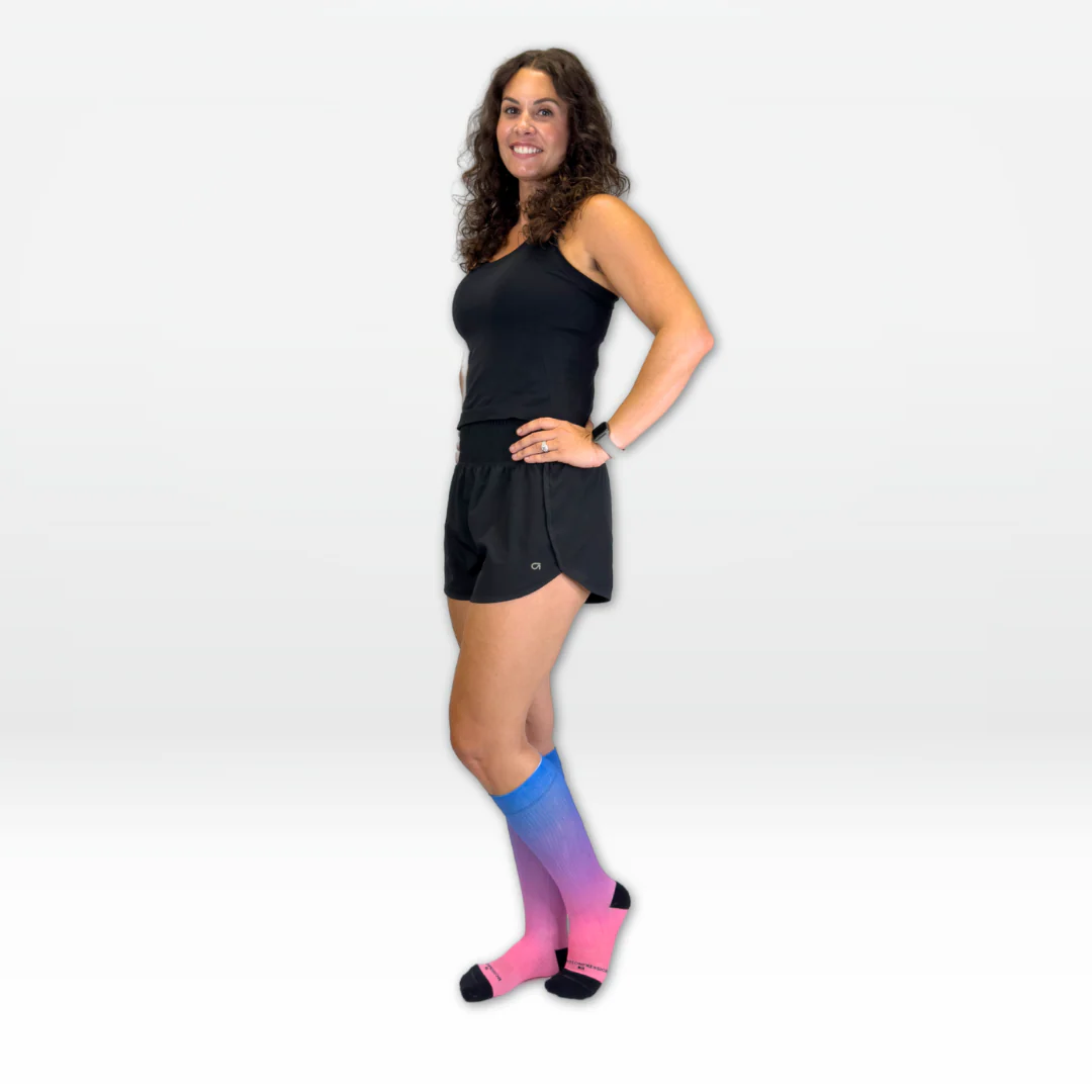 Ombré Blue Pink - (Standard & Extra Wide) - Image 4