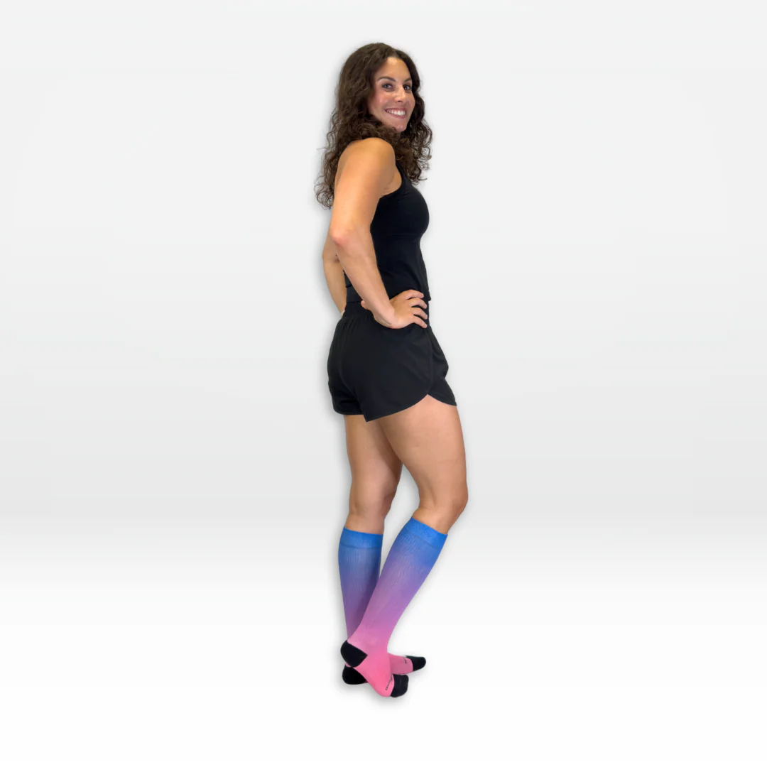 Ombré Blue Pink - (Standard & Extra Wide) - Image 5