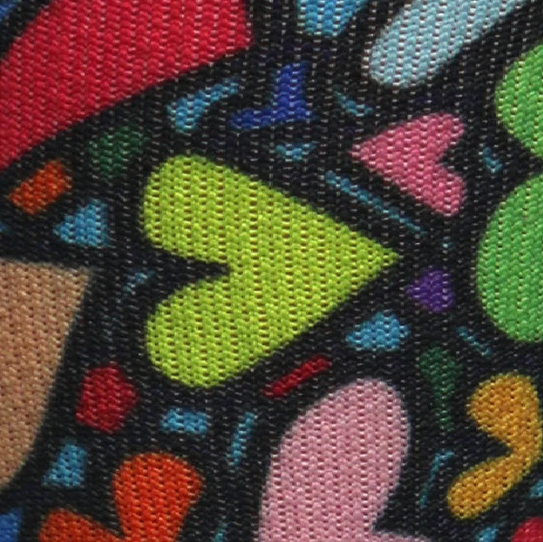 Stain Glass Hearts - (Standard & Extra Wide) - Image 7