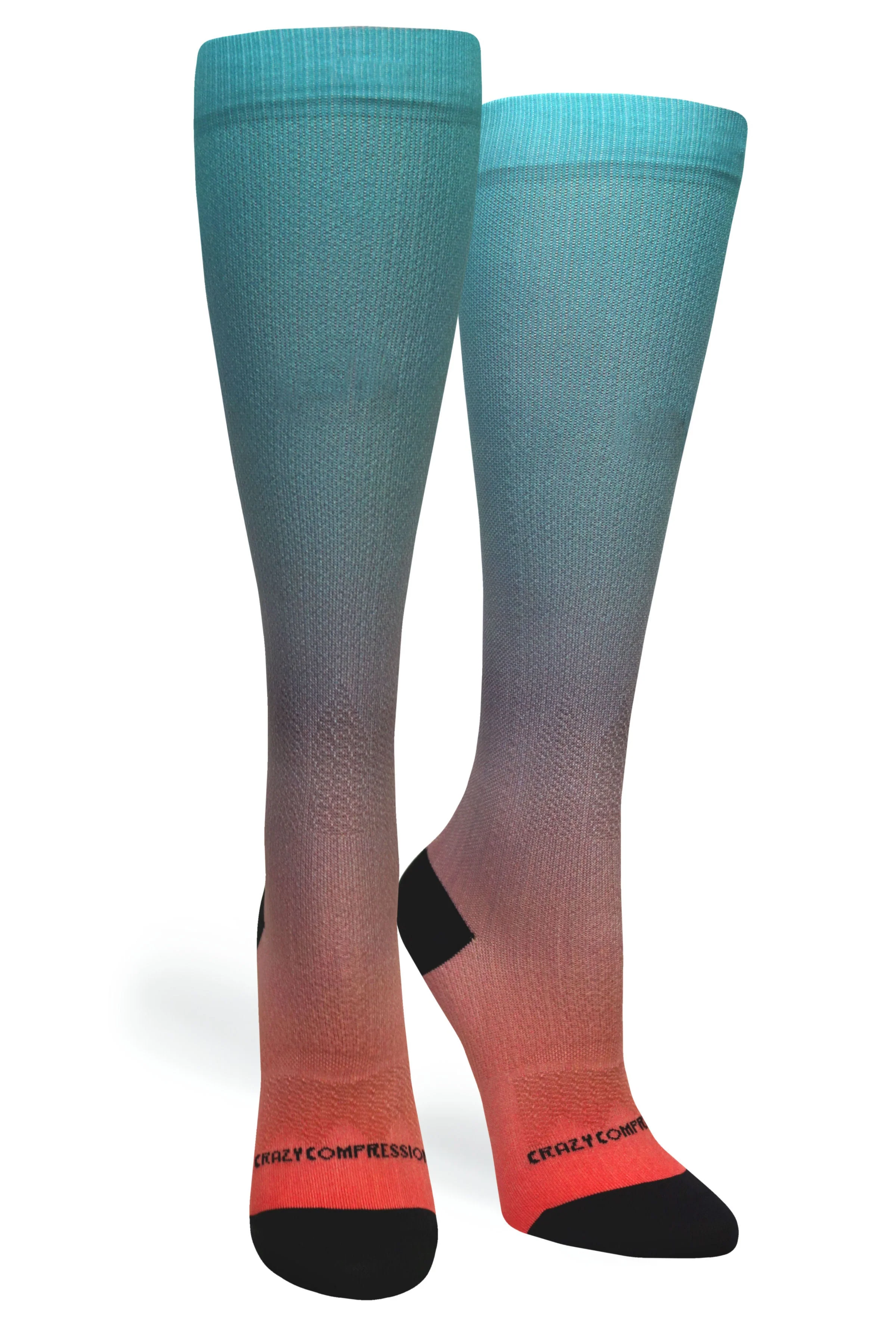 4 Pairs Mermaid Teal - (Standard & Extra Wide) - Image 3
