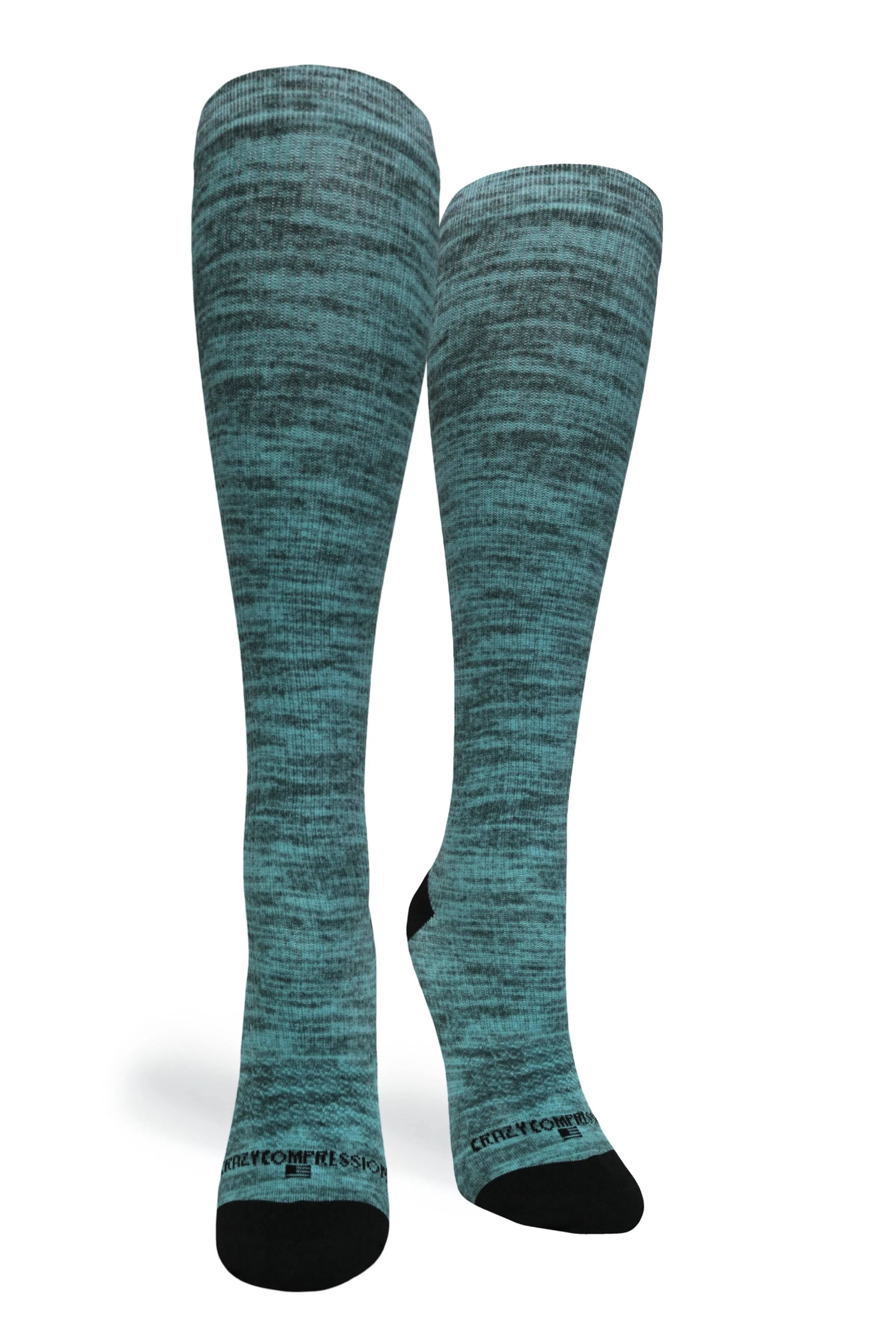 4 Pairs Mermaid Teal - (Standard & Extra Wide) - Image 4